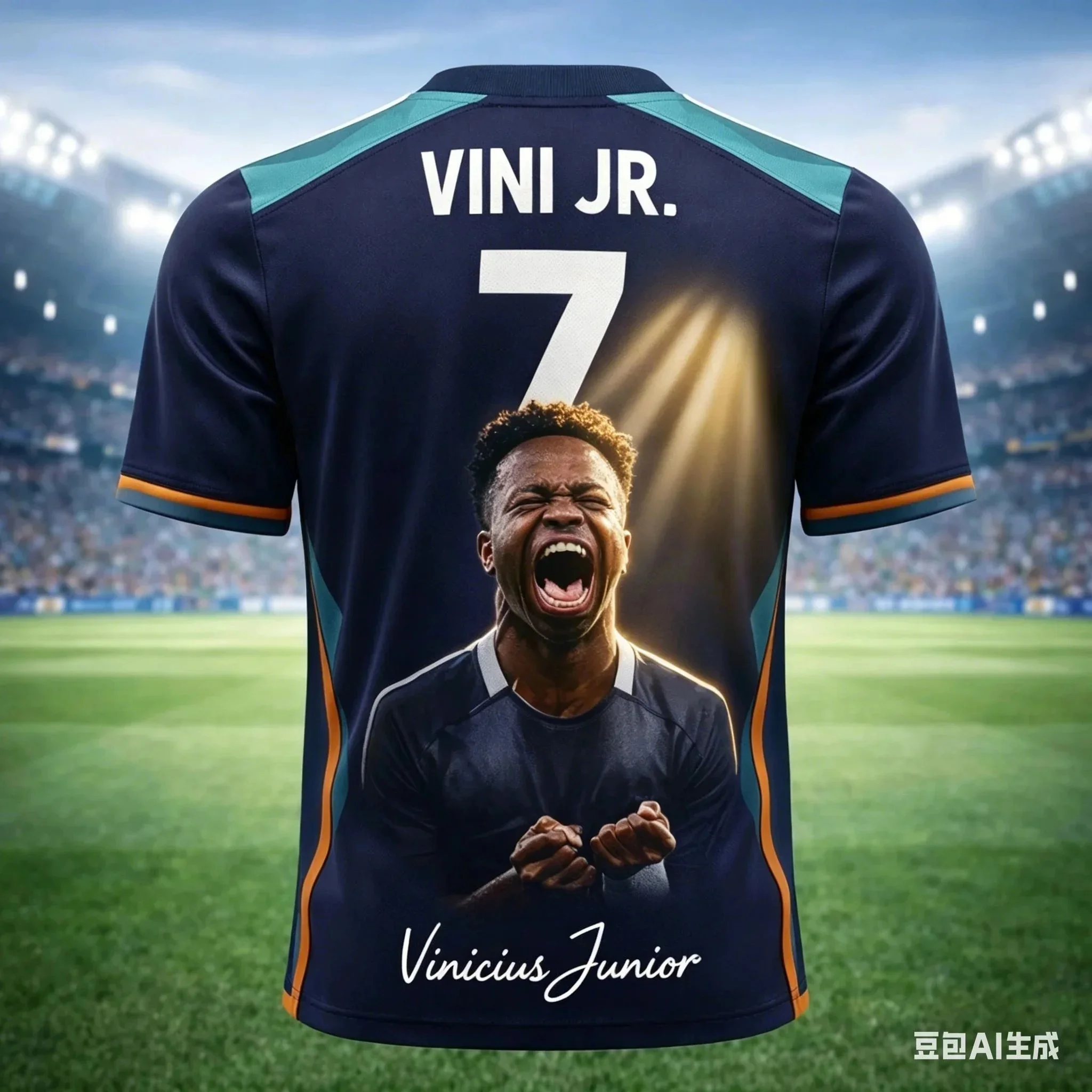 Summer New Football Star Jersey Sports Quick Drying Causal Training T-shirt Fan Friendly Men's Women Clothing Family Kids Tees