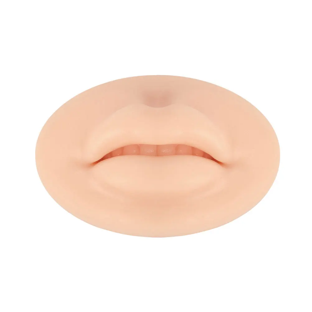 

Профессиональные силиконовые поддельные татуировки губ, тренировочная форма для губ, эластичная более мягкая искусственная кожа, аксессуар для татуировки, аксессуар для татуировки