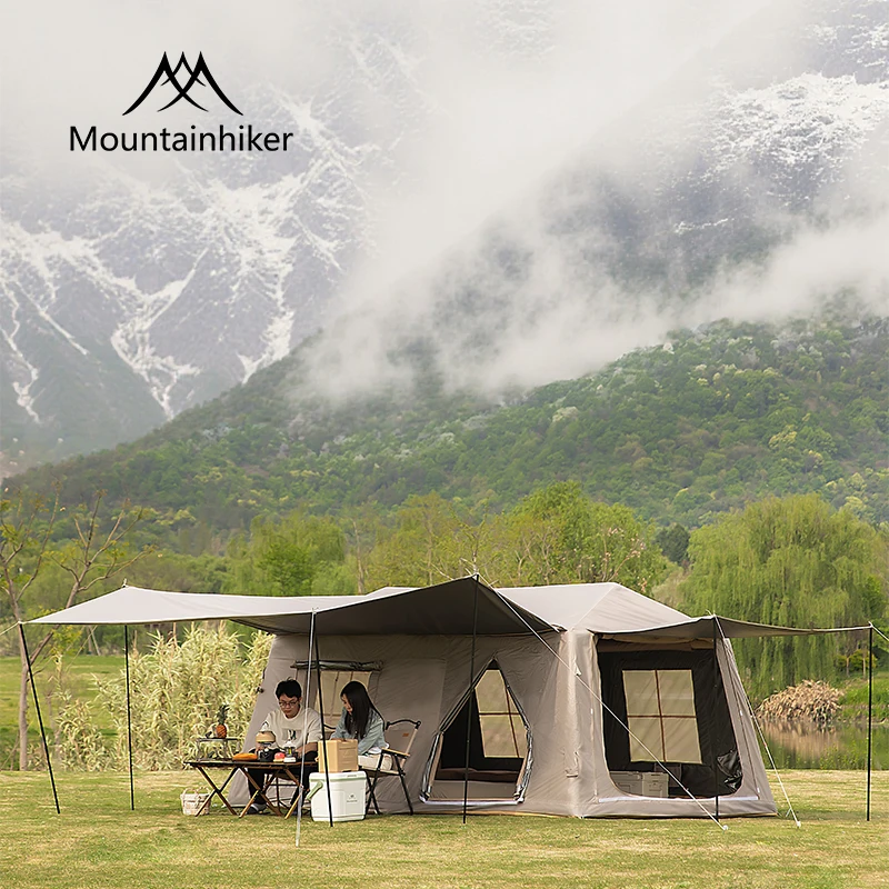 Outdoor Camping Inflatable Tent Mountainhiker Ridge Awning No Installation Sun Protection Breathable Required Quick-Pitch Tent