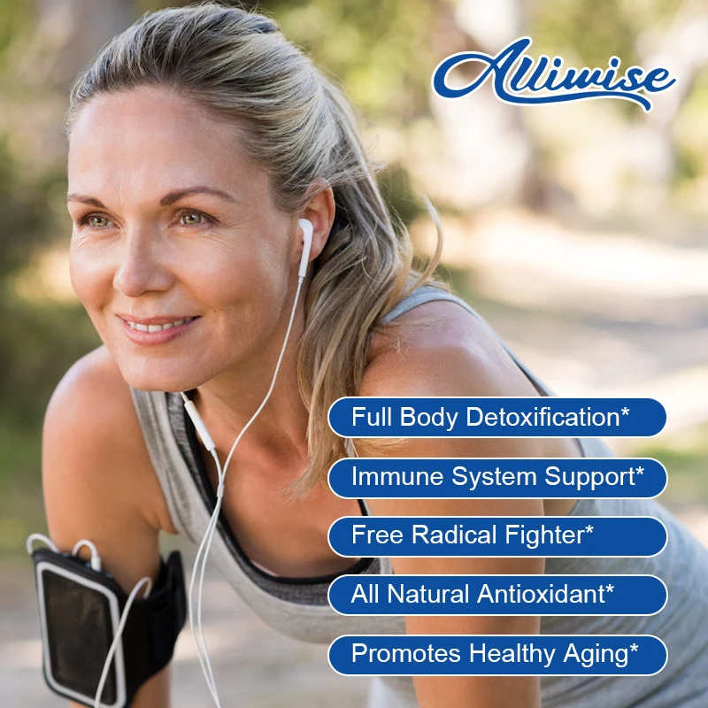 Alliwise Glutathione Collagen Capsules Supplement Antioxidant Boosting Immunity Dull Skin Health& Skin Care