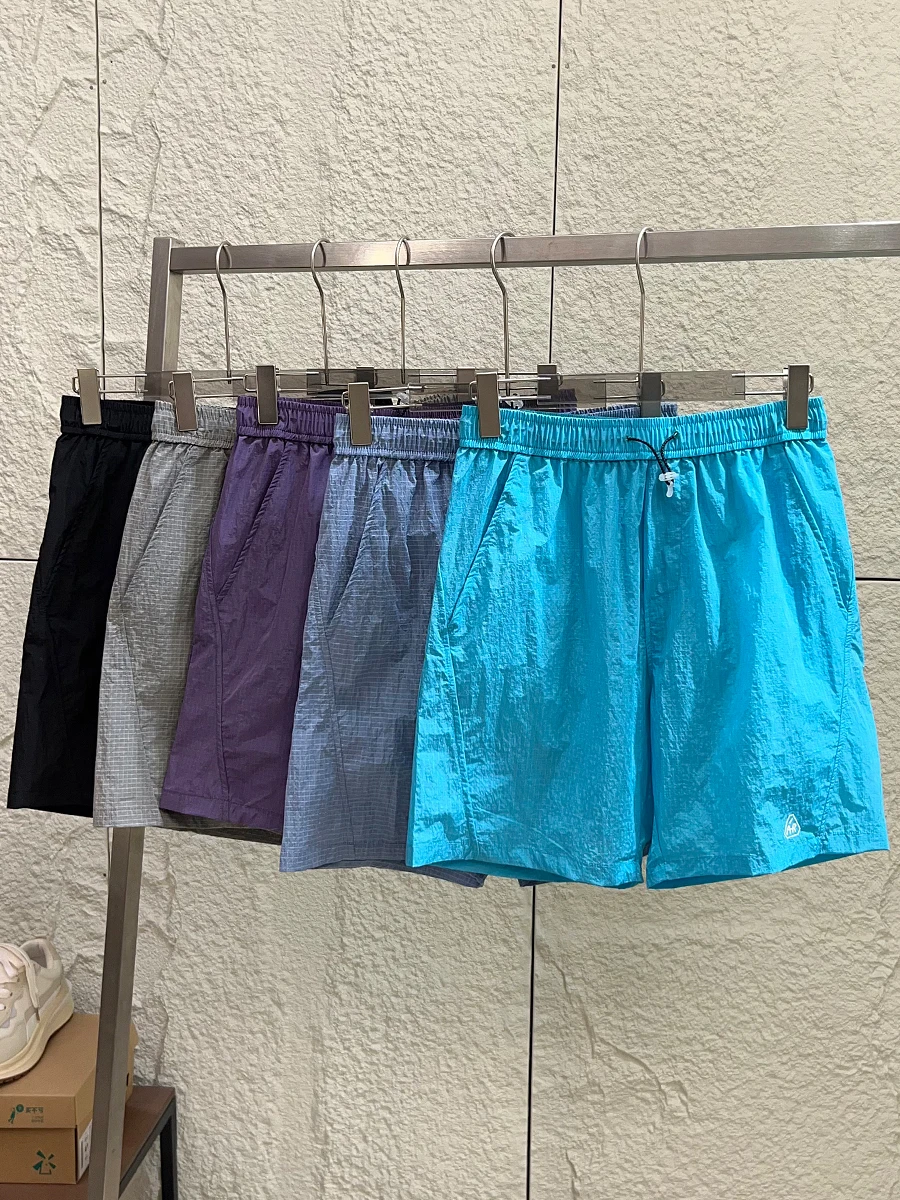 

Lightweight Breathable Water-Resistant Outdoor Sports Shorts for Men Summer Casual Loose Fit Shorts Cool Sensation Yarn