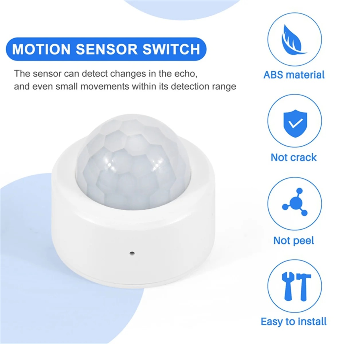 Tuya Zigbee PIR Motion Sensor sensore di movimento del corpo umano Smart Life Control funziona con Alexa Google Home