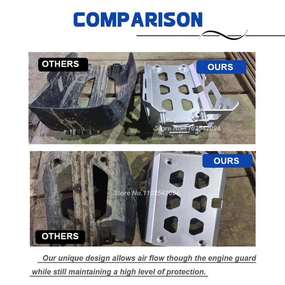 Motorcycle Skid Plate Engine Cover Chassis Guard For G 310GS 310R Belly Pan Protector For G310R/GS 2017 2018 2019 2020 2021 G310 view 4