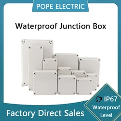 AG Series Plastic ABS Junction Box Screw Cable Custom Waterproof Junction Box IP67 Outdoor Electrical Junction Box Enclosure