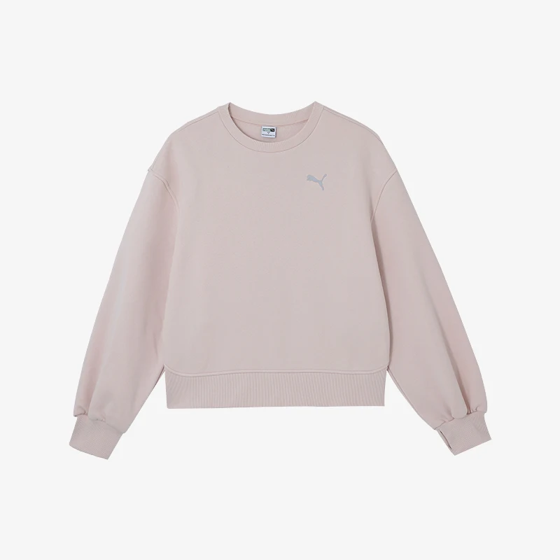 

Puma Натуральная осенне-зимняя женская свободная толстовка с флисовой подкладкой в американском стиле 629737-50