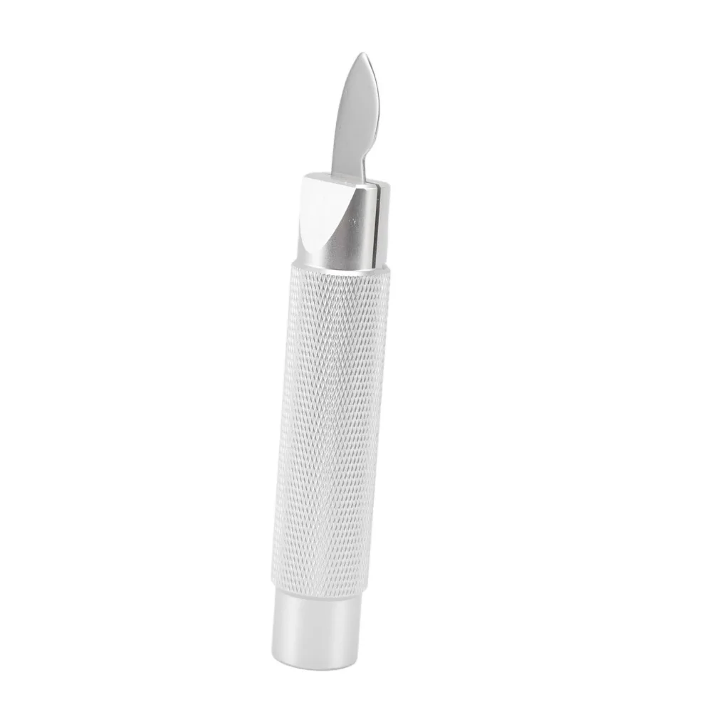 Stainless Steel Watch Opener Tool Ergonomic Handle Curved Tool Watch Pry Tool Metal Handle Watch Back Case Remover