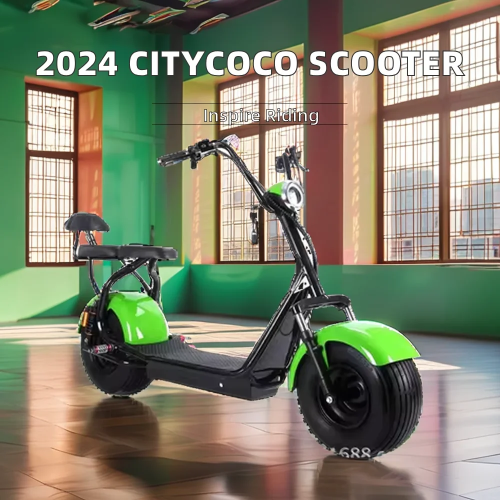 2024   1000W2000W 3000w Electric Scooter   Tires EEC COC Factory Wholesale 60V 12ah 20ah battery scooters