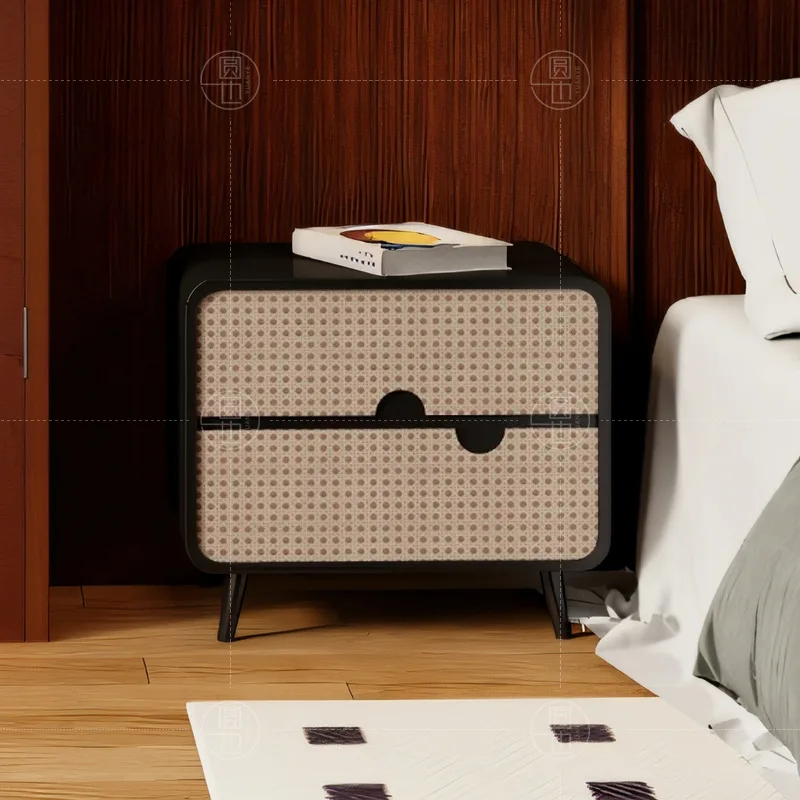 

Customizable North American Ash French Bedroom Rattan Locker