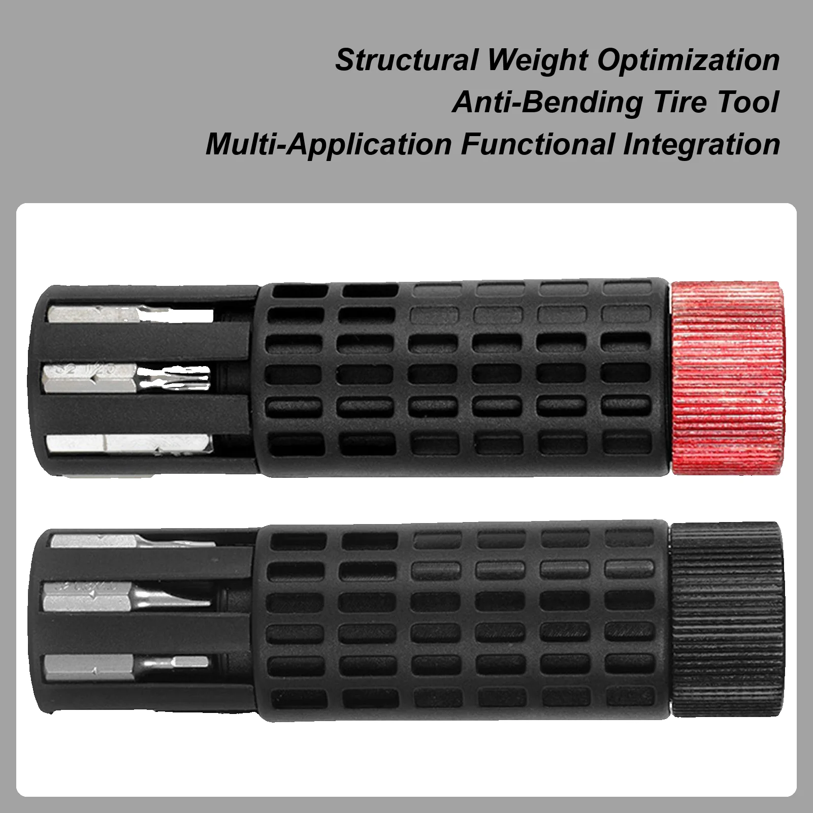 

Инструменты для велосипедных шин, инструмент для разборки велосипедных колес, многофункциональный цилиндрический комплект для ремонта шин с храповым механизмом для туристических поездок на работу