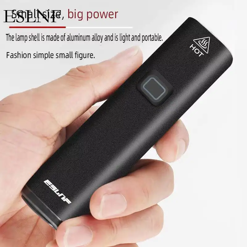 

ESLNF Bicycle Light 1000Lumen Bike Headlight Power Bank Flashlight Handlebar USB Charging MTB Road Light