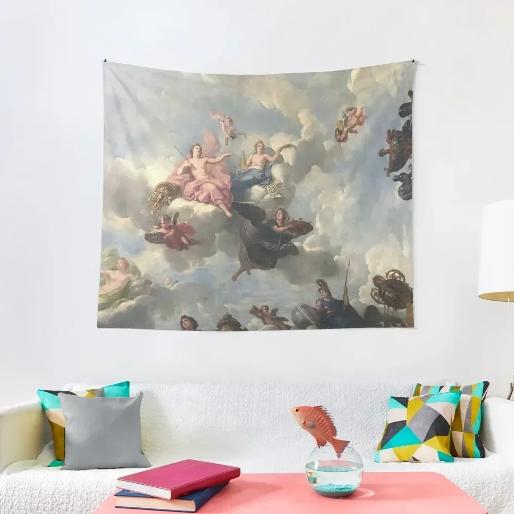 Aesthetic Renaissance Angels Tapestry For Bedroom Outdoor Decoration Decor Home Tapestry