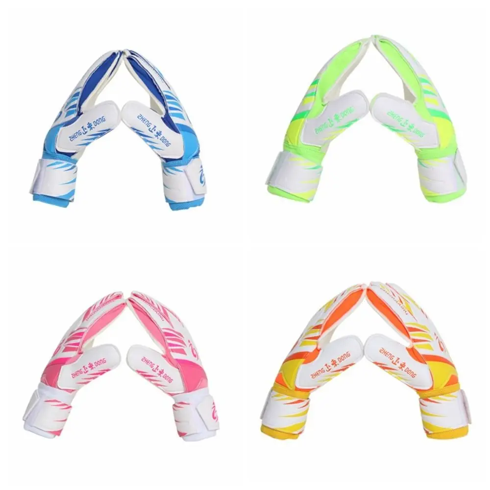 1 paar slijtvaste voetbalhandschoenen antislip uitstekende keepershandschoenen dikke latex antislip keepershandschoenen