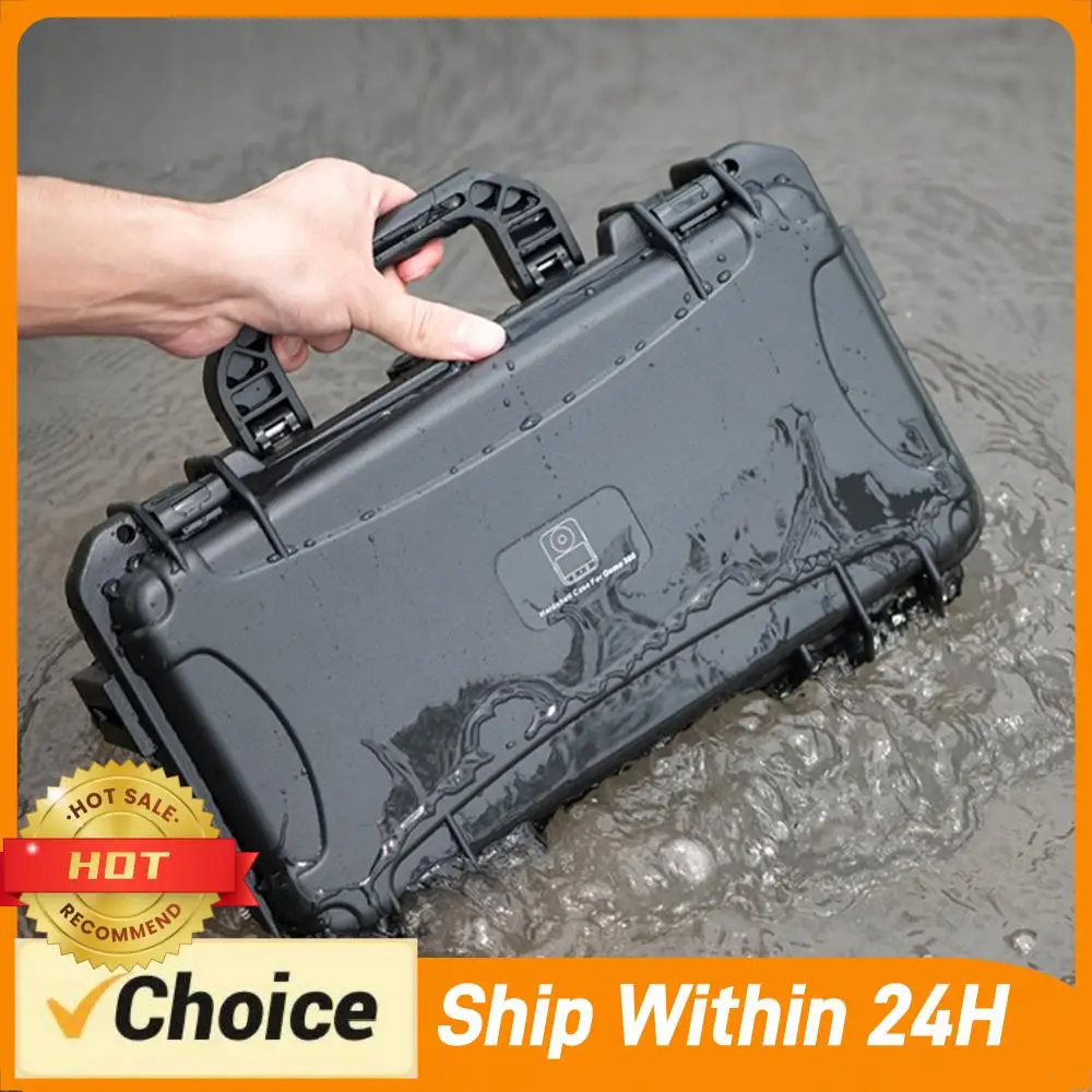 Dual Layer Case with Shoulder Strap and Handheld Hard Carrying Bag Box Protective Travel Carrying Case for  OSMO 360