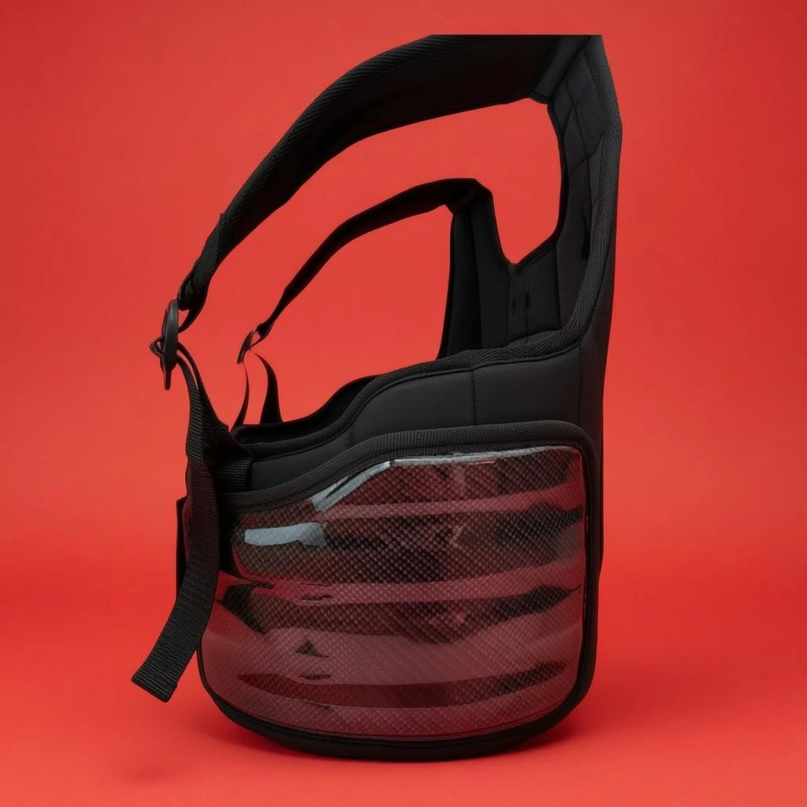 Karting Chest Protector Encircling Kart Racing Vest Kart Body Protector Mesh Side Panels Sports Safety Gear Form-Fitting