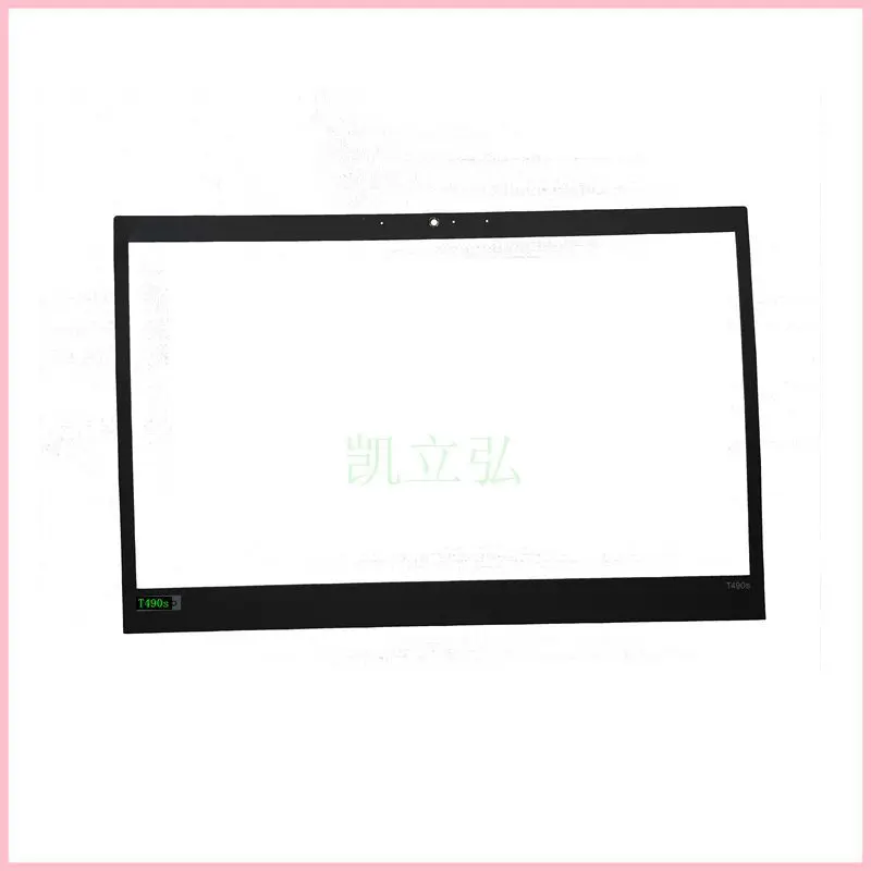 

For Lenovo ThinkPad T490s B Cover Screen Protector Frame Sticker Single Camera Cutout Laptop Accessory Compatible with T490s