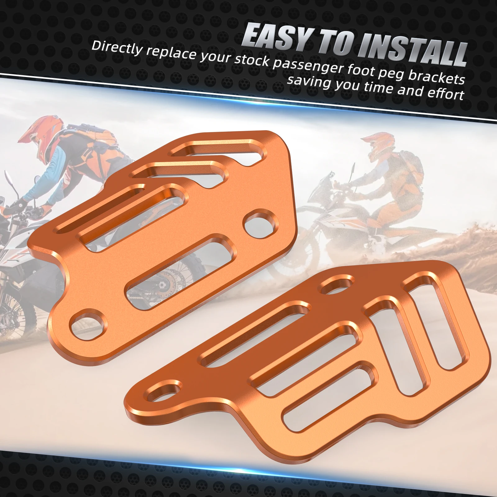For KTM 790/890 Adventure R/S/Rally 2019-2022 Husqvarna NORDEN 901 Motorcycle Luggage Rack Side Bag Holder Tie Down Brackets