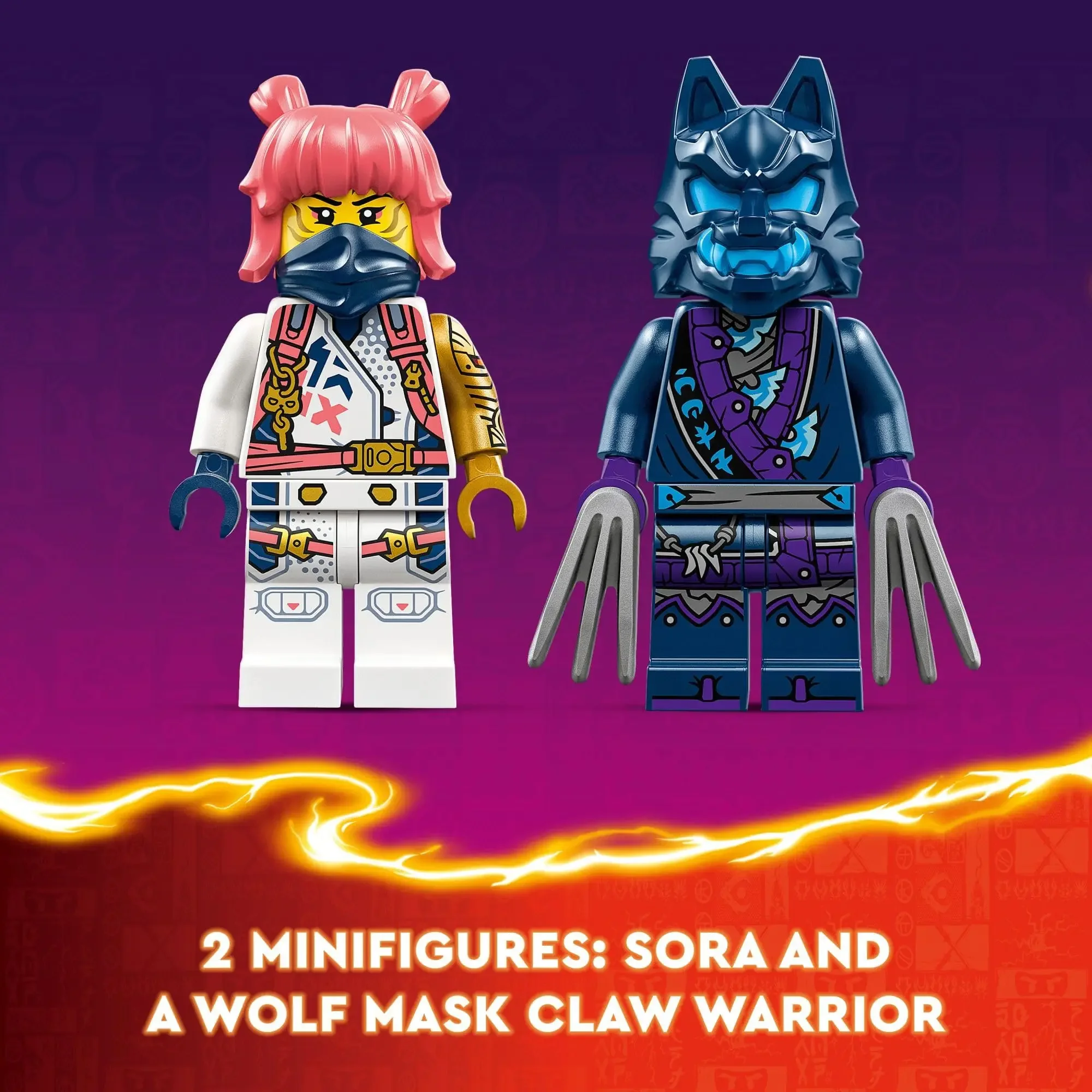 LEGO NINJAGO Sora's Elemental Tech Mech Mini Ninja Toy