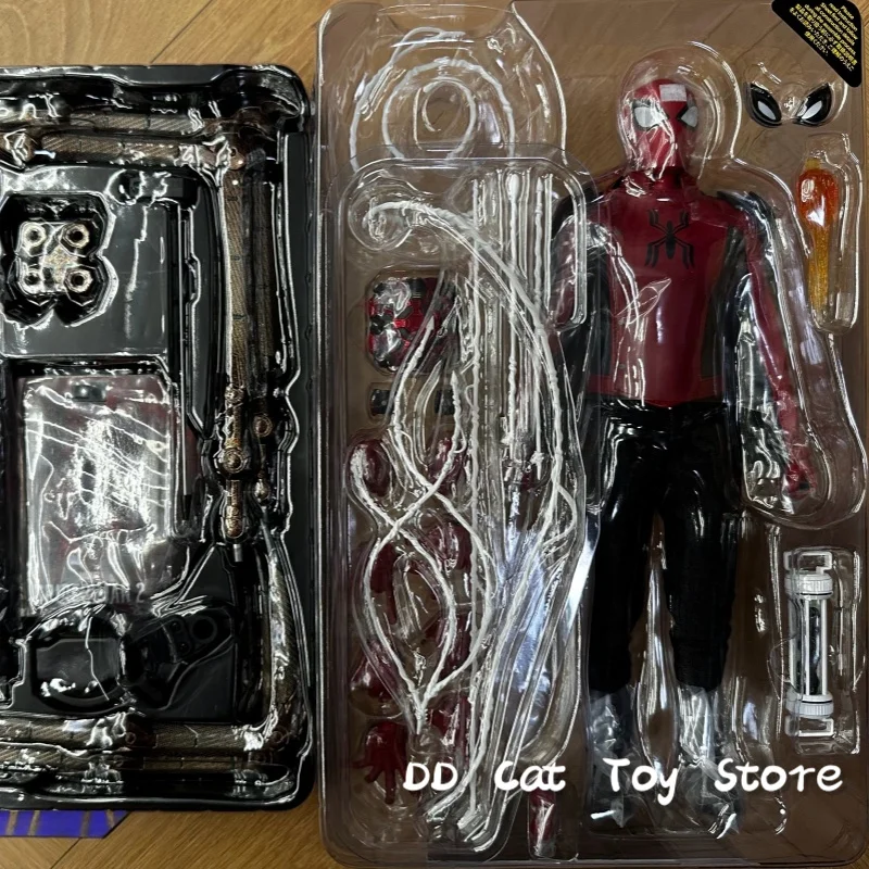 In Magazzino Originale Hot Toys Esclusivo HT VGM71 Spider Man Spiderman 2 Peter Parker Ultimo Stand Vestito 1/6 Action Figure Giocattoli di Modello
