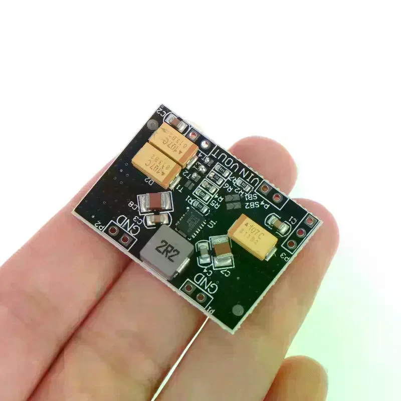 TPS63020 2.5V 3.3V 4.2V 5V Lithium Battery Automatic Step Up Down Module XL63020 Microcontroller Power Low Ripple