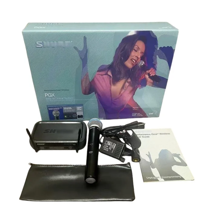 

PGX24 BEAT58A Wireless Microphone Performance Stage Karaoke Hosting Live Streaming Professional Microphone