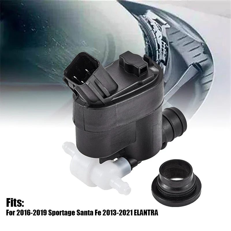 Bomba de Agua para Limpiaparabrisas para Hyundai Kia 2016 2017 2018 Sportage SANTA FE, Motor de Pulverización de Agua 985102W500 98510-2W500