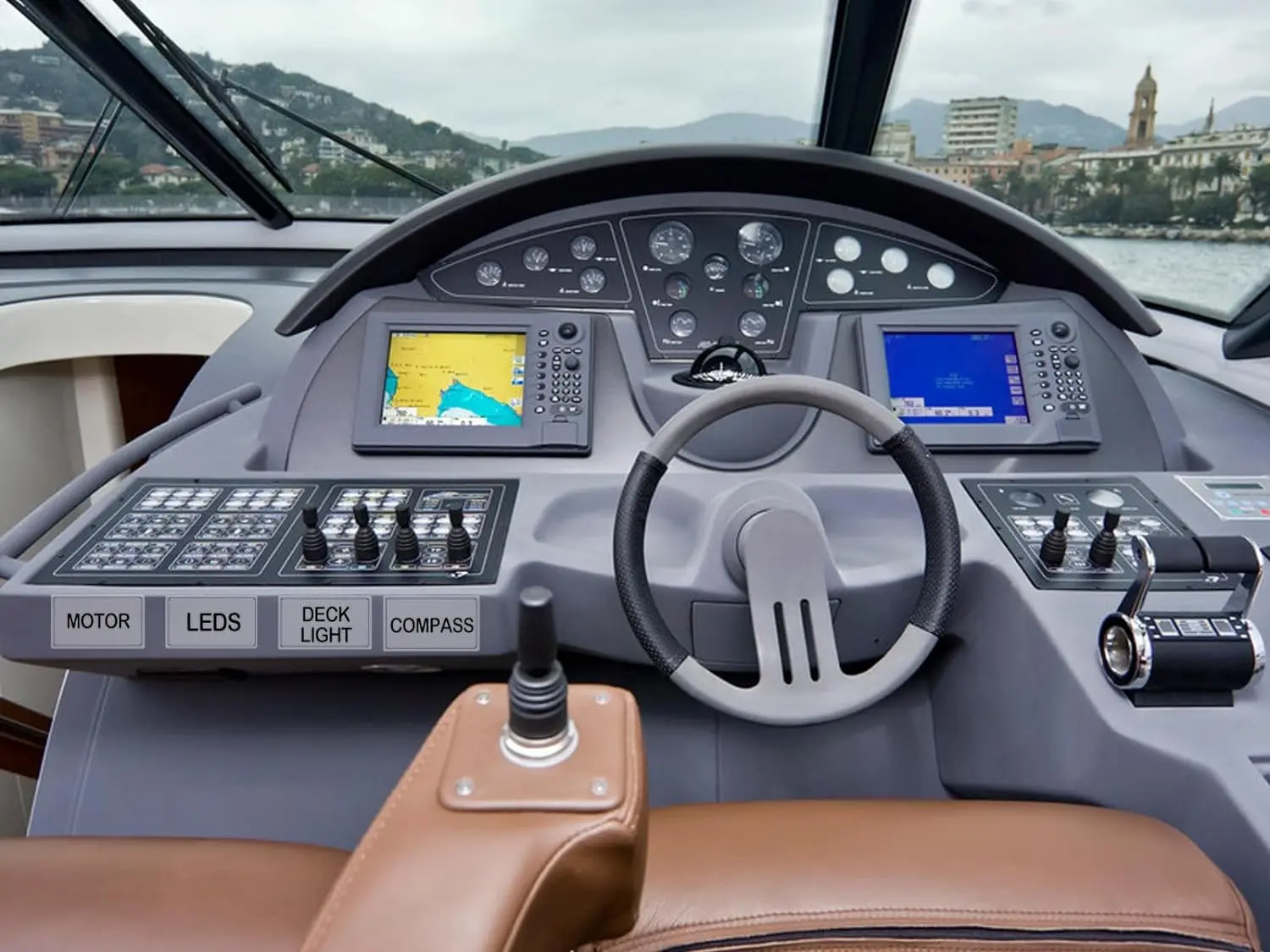 288 Pcs White Marine Boat Dash Board Switch Instrument Panel Decal Sticker Ship Sheet Light Switch Fuse Description Labels