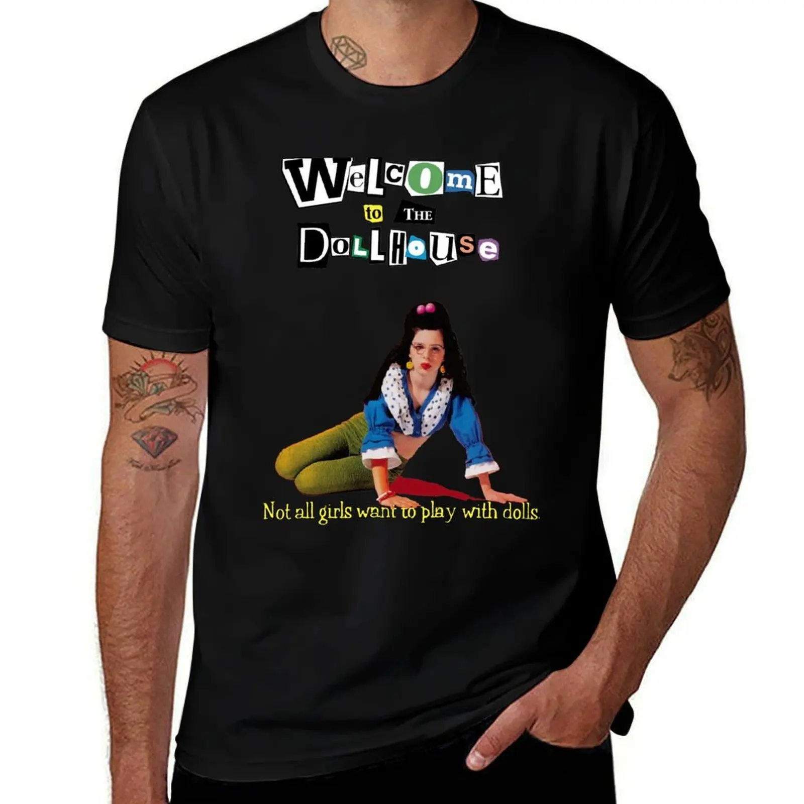 Welcome To The Dollhouse -(FOR RED ONLY) Todd Solondz T-Shirt Summer Print Short Sleeve Tee T-Shirt