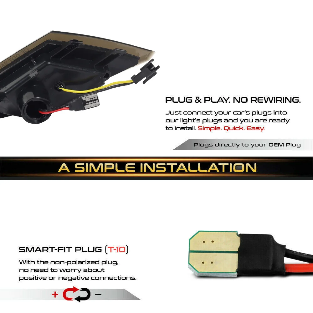 لمرسيدس بنز W251 R-Class R320 R350 R500 R63 AMG سيارة LED الجبهة الحاجز الجانب ماركر بدوره أضواء الإشارة أضواء المؤشر 12 فولت