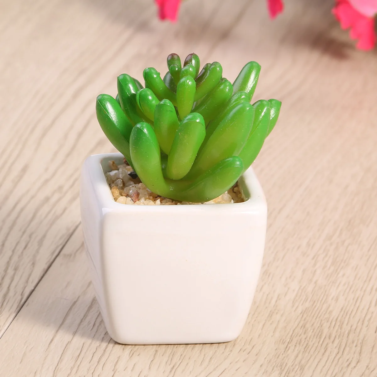 

3 Pcs Synthetic Plants Artificial Flower Mini Decorative Simulation Plant Garden Bonsai Plant Bonsai Plants naments