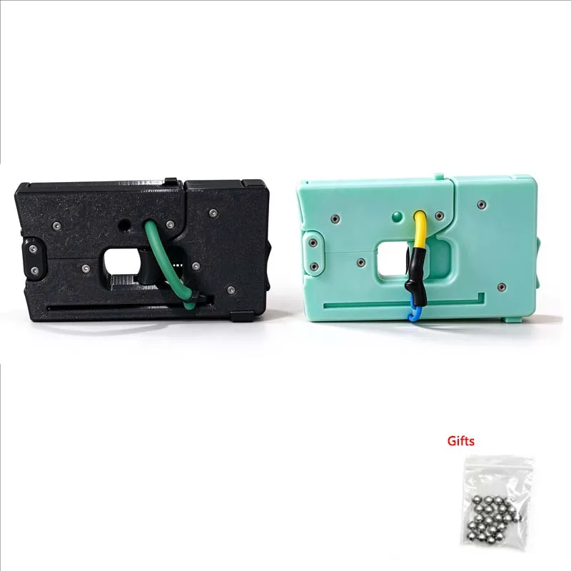 Outdoor EDC Portable Card Style 3D Printing Enhanced Version Foldable Weighted Thickened Third-generation Pocket Launch Tools