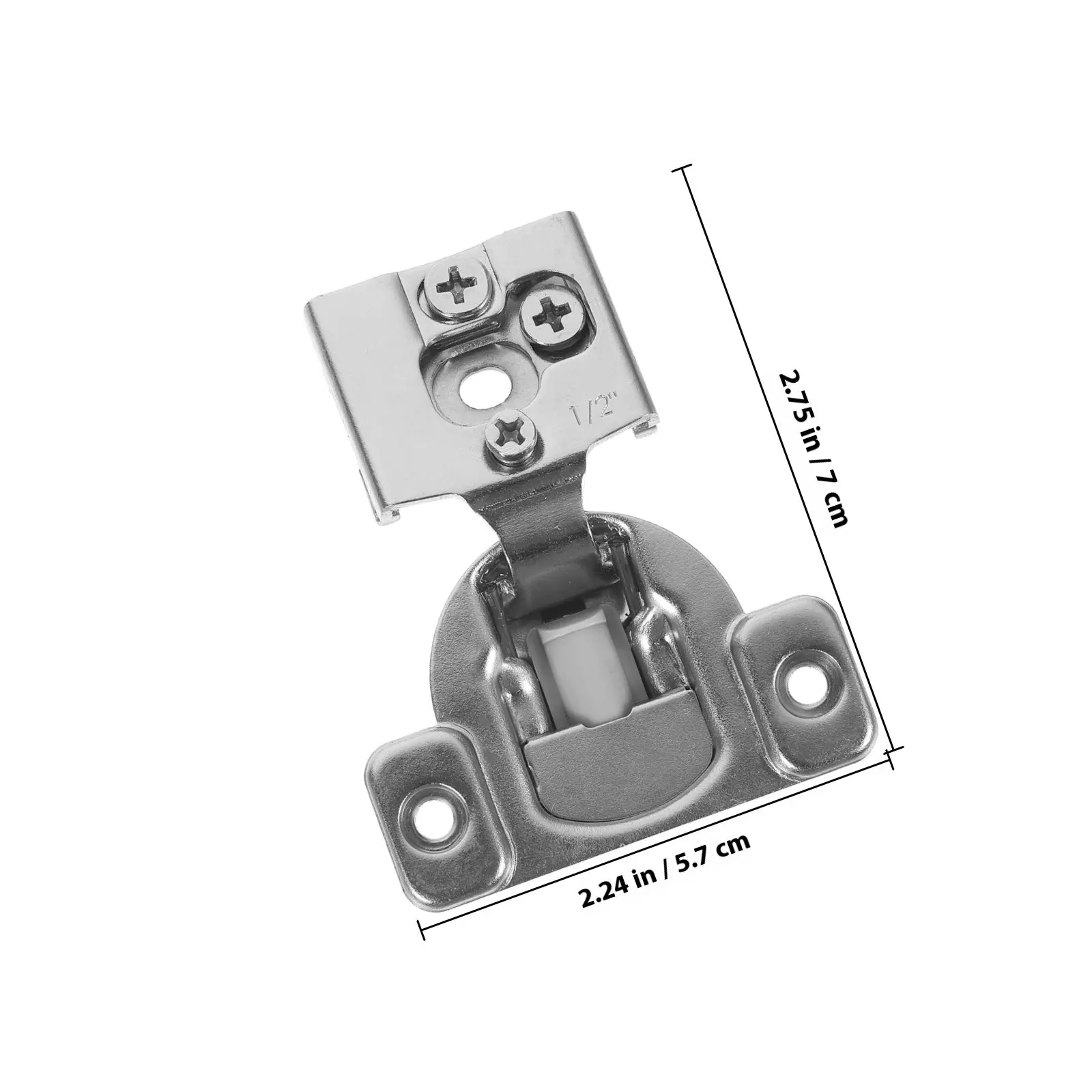 1 Set Of  Cabinet Self Closing Hinges Concealed For Cabinets Standard Damping Hardware Kitchen Offset Full Overlay Door