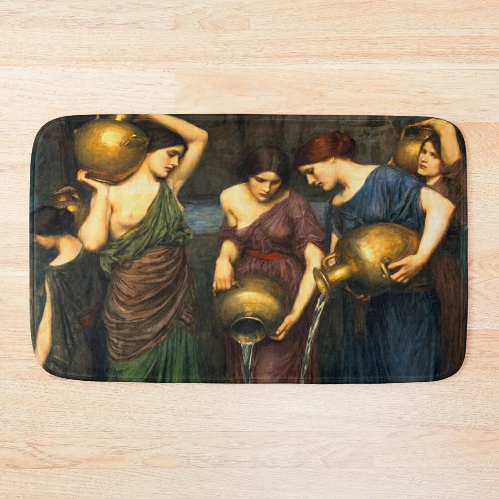 

John William Waterhouse - Danaides Bath Mat Carpet For Bathroom Bathroom Accessories Carpet Living Room Mat