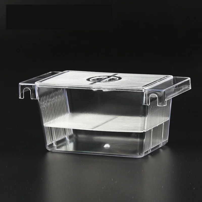 Aquarium Transparent Acrylic Fish Tank Breeding Isolation Box Hatchery Incubator Holder Fish Breeding Box Fish Tank Accessories