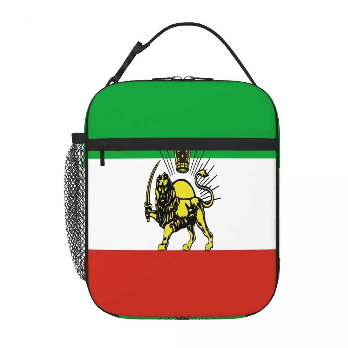 Hot Sale Flag Of Persia Iran Pahlavi Sweet Style Student Lunch Bag Diet Meal Packing Small Lunch Bag