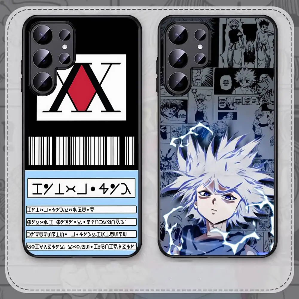 Funda de teléfono Hunter X Hunter para Samsung S 24 fe 25 Ultra plus 20 lite 21 30 22 23 24 22 Ultra 5G Fundas