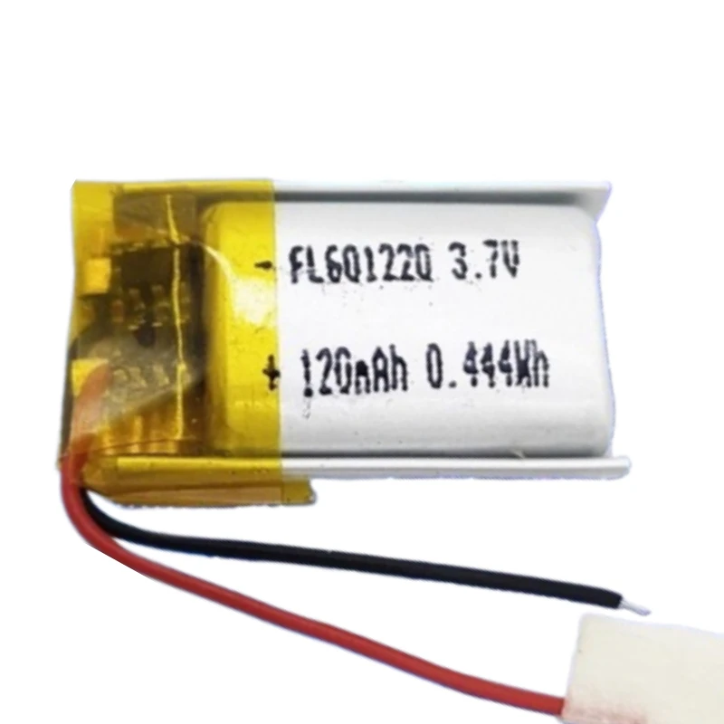 New 3.7V 120mAh 601220 Li-Po Rechargeable Replacement Battery for MP3 GPS Bluetooth Headset Smart