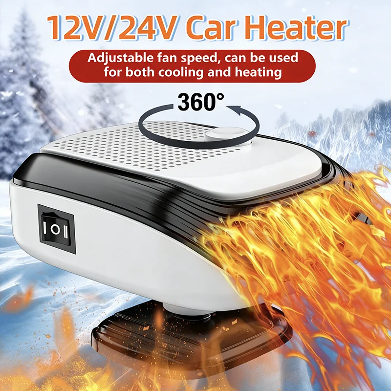 

Новый автомобильный обогреватель 12 В/24 В, автомобильный обогреватель для зимы, высокоскоростное отопление в автомобиле, обогрев передней передачи для защиты от запотевания, бытовой обогреватель