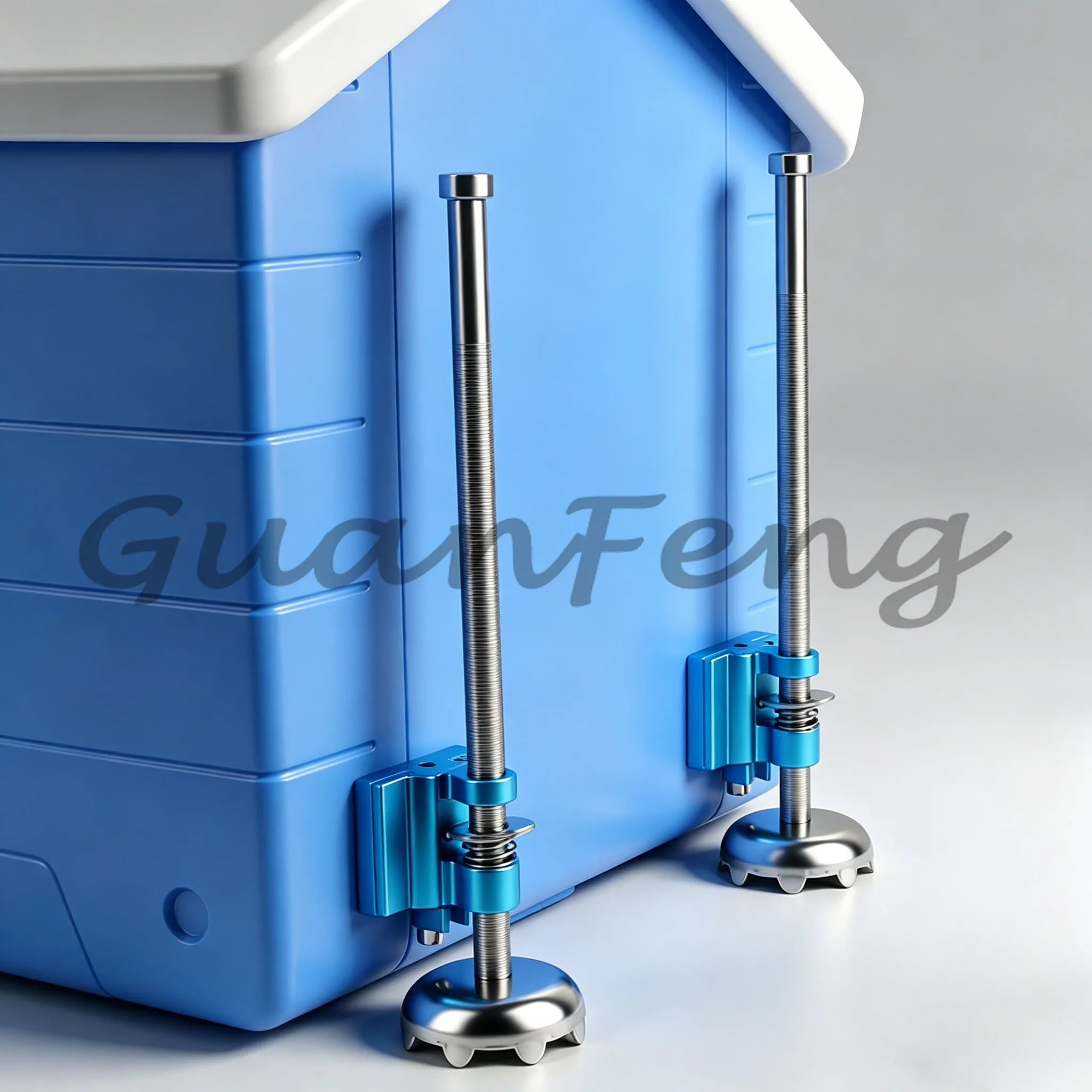 Upgrade Fishing Box Lifting Foot Telescopic Legs Universal Lifting Legs External Fishing Box Feet Longer and Thicker Daquan