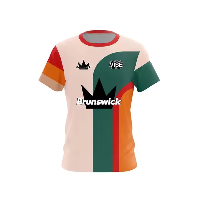 

Unisex retro 3D printed T-shirt, Cool Wick bowling 3D, children's casual wear, high-quality clothing, top