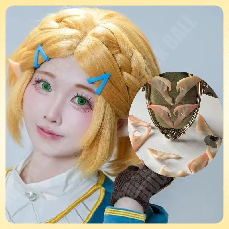 

Hot Coskawaii Elf Ears Realistic Pointed Soft Latex Frieren Anime Game Cosplay Accessories For Halloween Cosplay Enthusiast