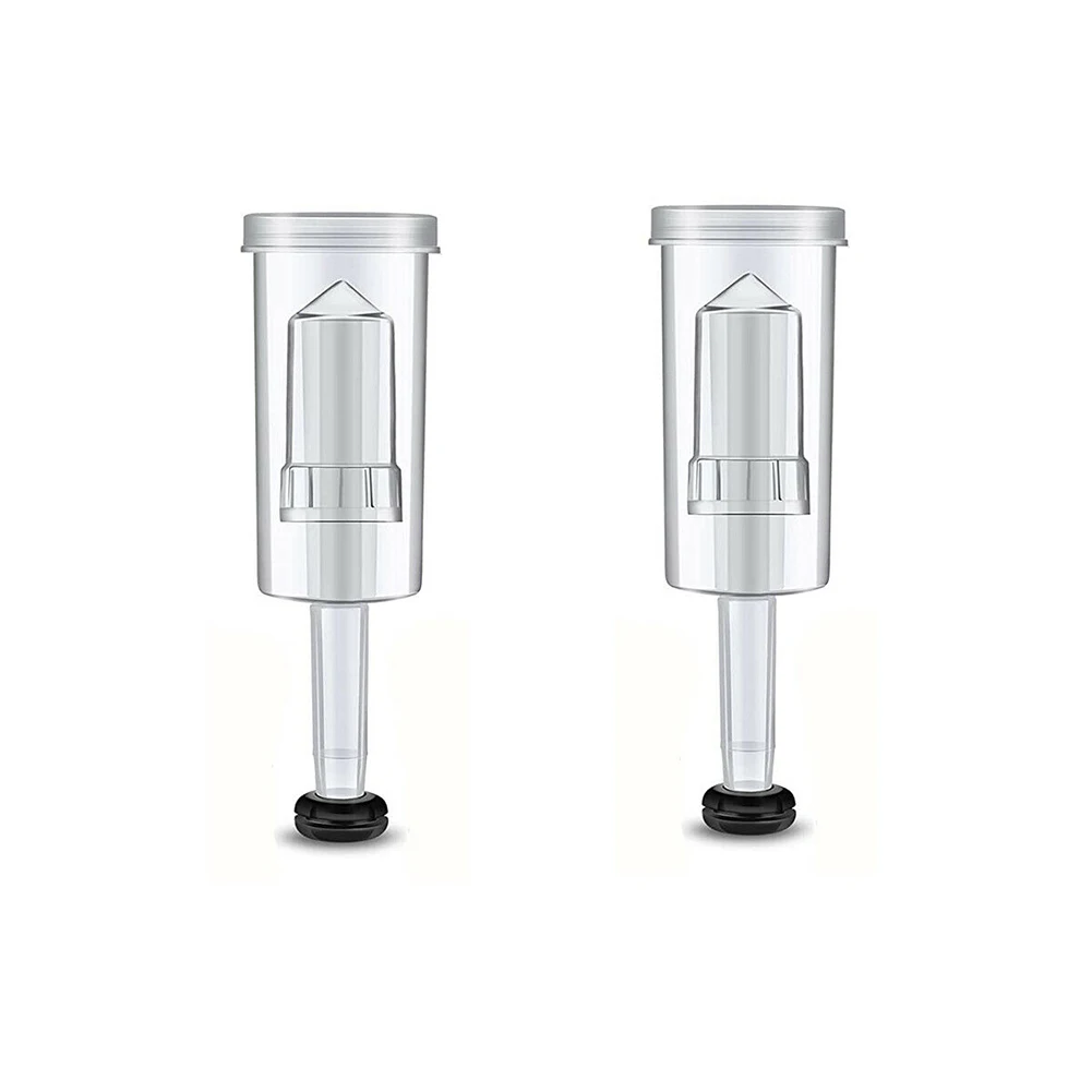 2pcs Homebrew Beer Cylinder Fermentor Air LockOne Way Exhaust Water Sealed Check For Home Beer Fermentation Wine Making Brewing