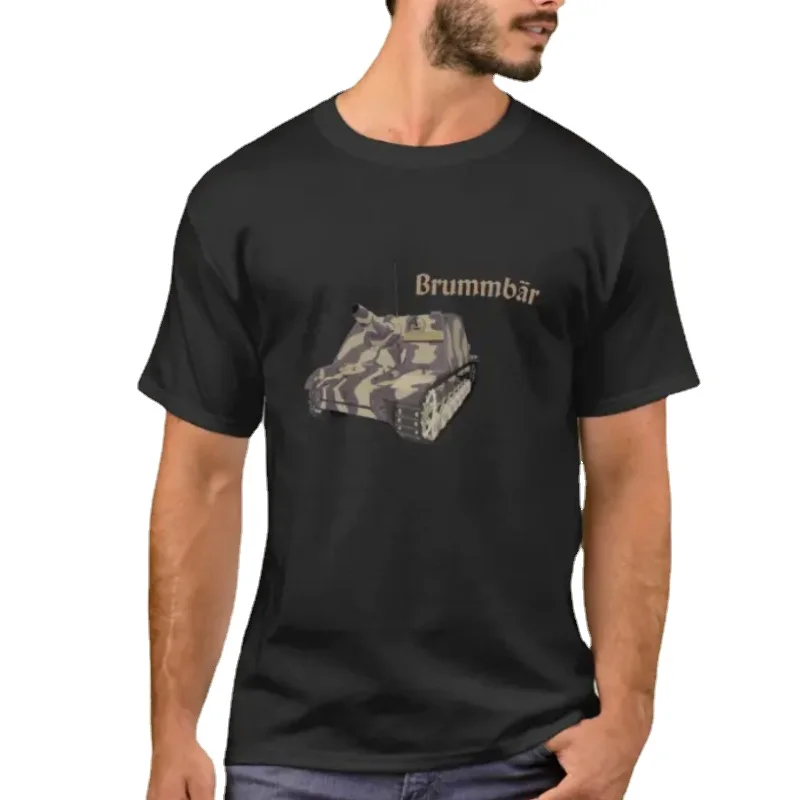 Wehrmacht Sturmpanzer German Armoured Infantry Support Gun T-Shirt 100% Cotton O-Neck Summer Short Sleeve Casual Mens T-shirt