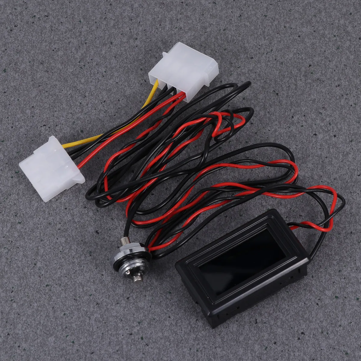 Digital Thermometer for PC Water Cooling System High Accuracy 4 Pin Power Supply 5V to 24V Durable