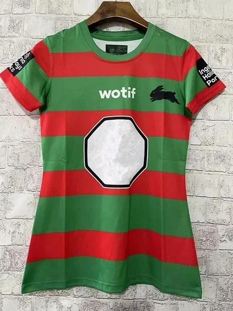 

2024 SOUTH SYDNEY RABBITOHS Womens Home/Away/Rugby Jersey Size:S--XL (Custom name and number )