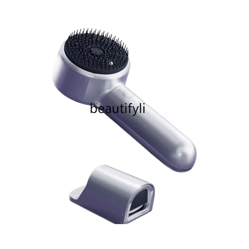 

New serum introduction comb, hair care red light hair growth instrument, scalp massage comb on the hair, anti-loss hair comb