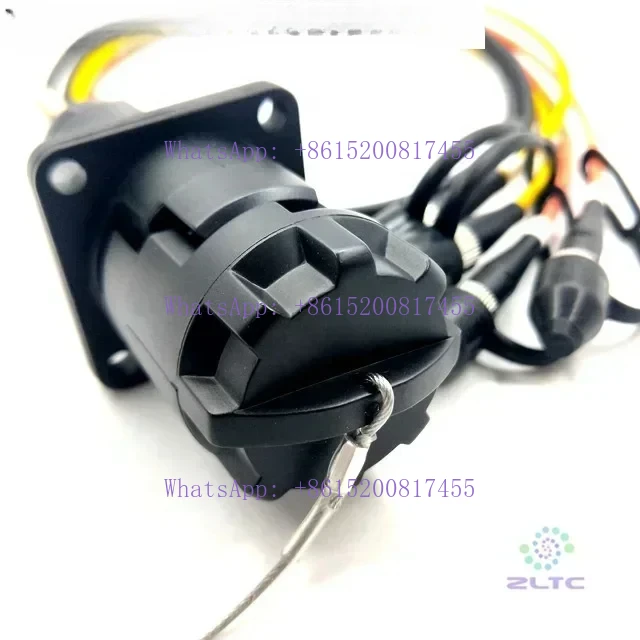 Outdoor  military optical fiber connector field armored cable YZ B 4 cores socket fiber assemblies