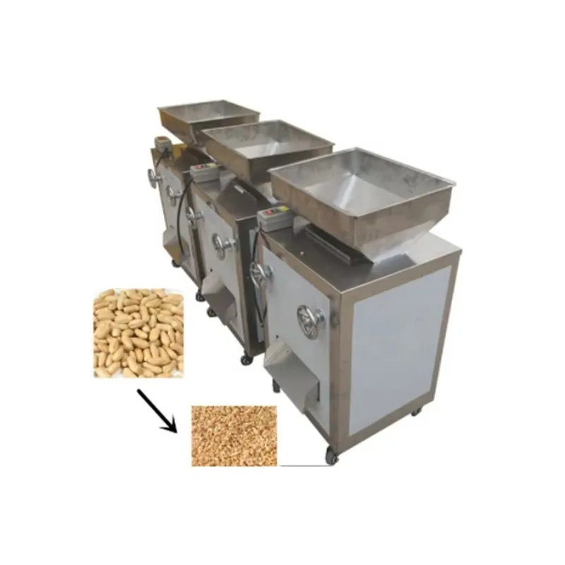 Commercial Small Nut Crusher Macadamia Nut Cutting Machine Peanut Chopper Machine