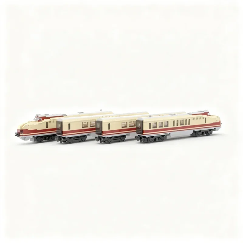 2050pcs MOC VT 18 16 BR 175 Go Rlitz Deutsche Reichsbahn Train Model Building Blocks Architecture Toy Christmas Gifts Brick Kids