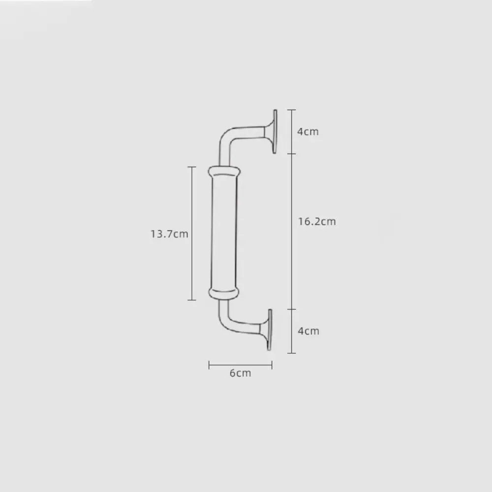 خشب متين خشب الجوز مقبض ضوء قاعدة نحاسية فاخرة مقبض نحاسي ديكور عتيق مقابض أبواب عتيقة عالية الجودة