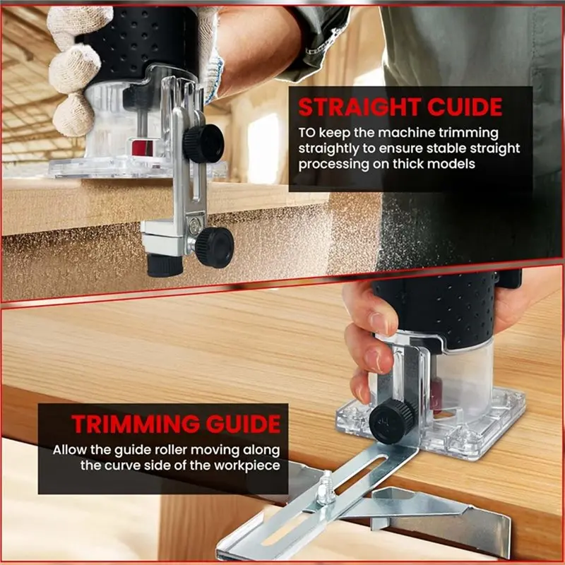 B50C Handheld Plunge Router Set For Milwaukee 18V Li-Ion Battery